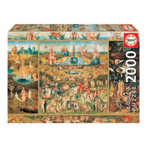 ED18505 Puzzle 2000 O Jardim das delícias