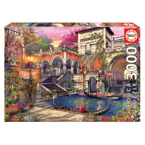 ED16320 Puzzle 3000 Romance em Veneza