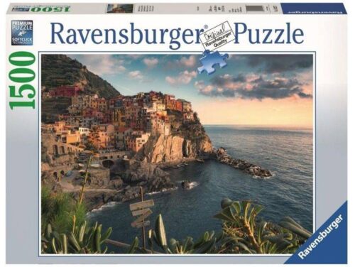 dece6aa0a1490d10bf88a43d29d14ec26e2bc4951 Puzzle Ravensburger Vista de Cinque Terre de 1500 Peças
